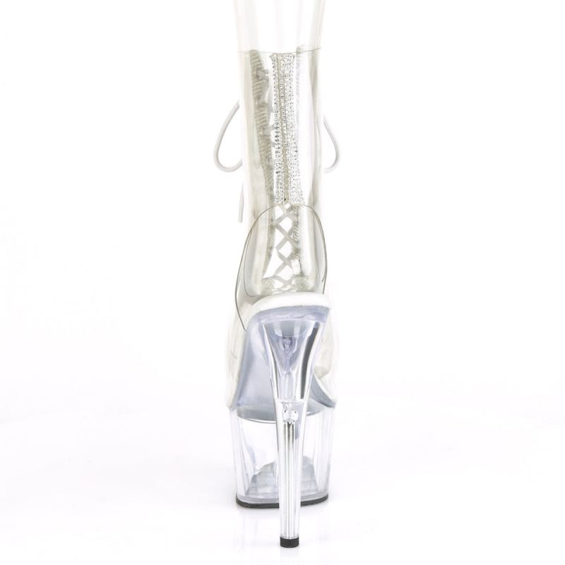 Bottines Pleaser Adore-1016C-2 Femme Clear | FRANCE FRQLIZFD