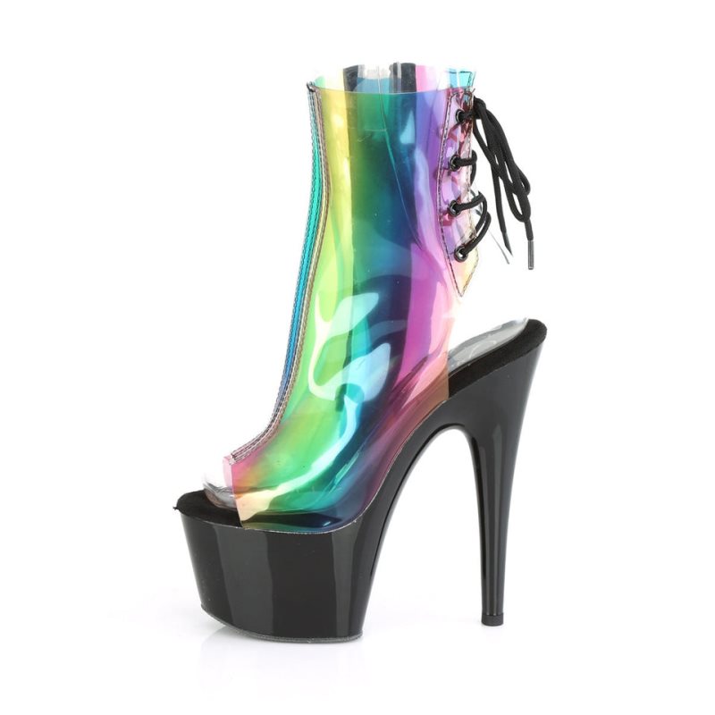 Bottines Pleaser Adore-1018C-RB Femme Multicolore Noir | PARIS FRFSNKTP