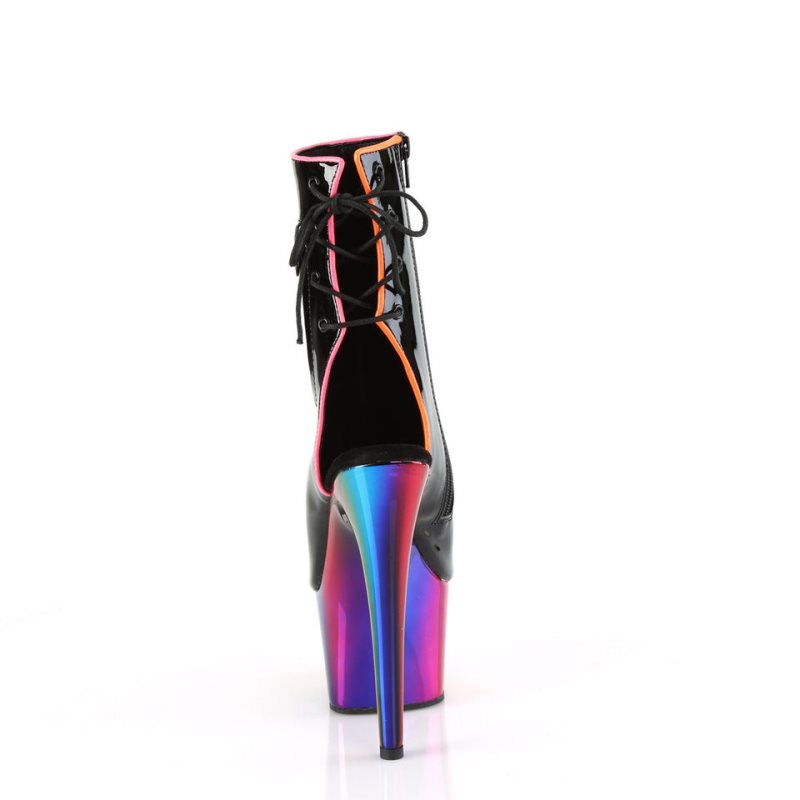 Bottines Pleaser Adore-1018RC-02 Femme Noir Multicolore | PARIS FRMKRWXU