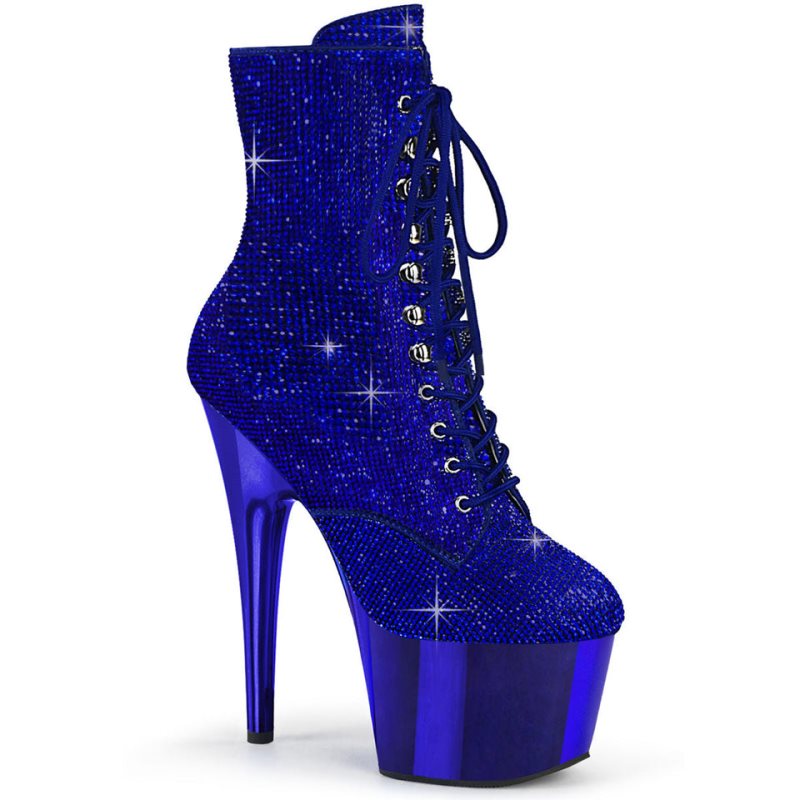 Bottines Pleaser Adore-1020CHRS Femme Bleu | PARIS FRVNDRBZ