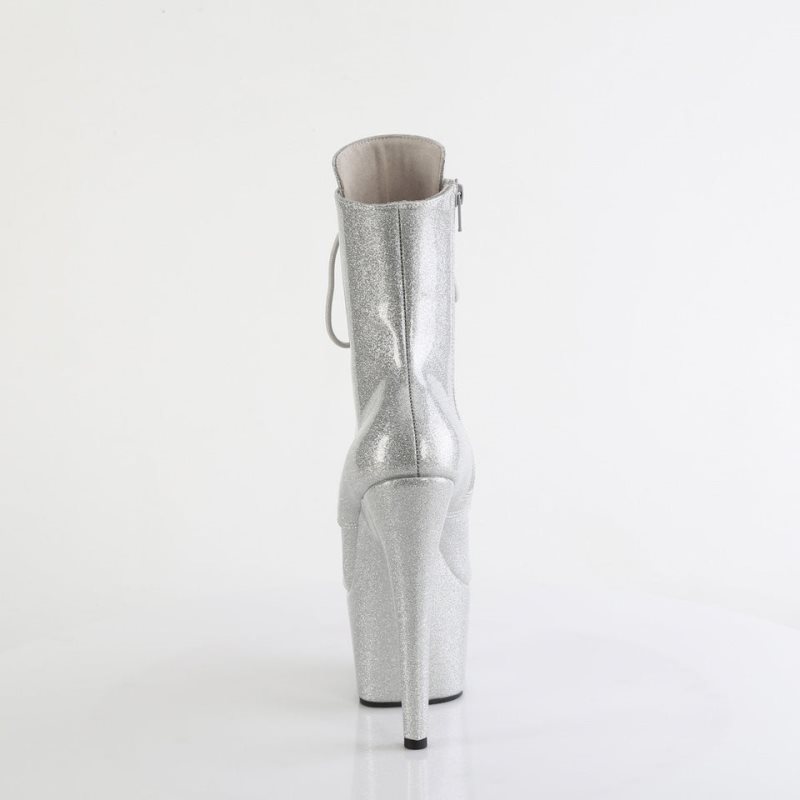 Bottines Pleaser Adore-1020GP Femme Argent | PARIS FRTVLGRN