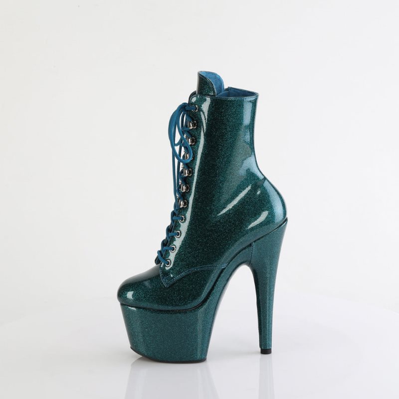 Bottines Pleaser Adore-1020GP Femme Turquoise | FRANCE FRHILTWQ