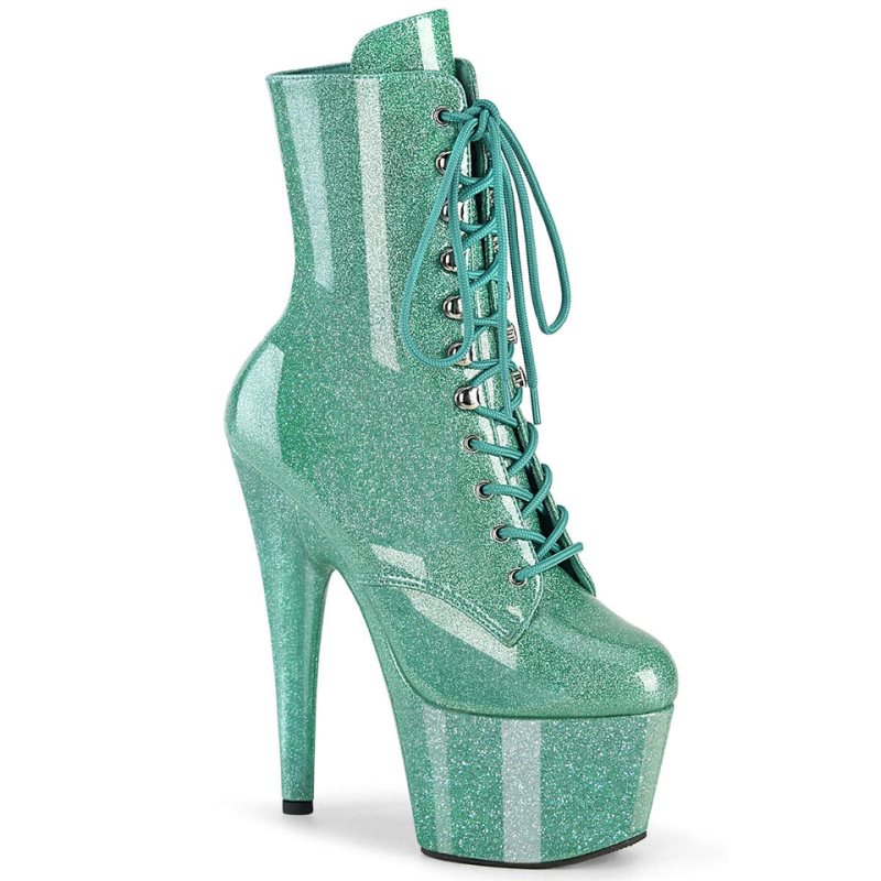 Bottines Pleaser Adore-1020GP Femme Vert | PARIS FRZFIGRS