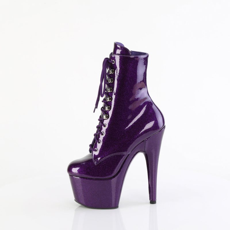 Bottines Pleaser Adore-1020GP Femme Violette | PARIS FRIERGJB