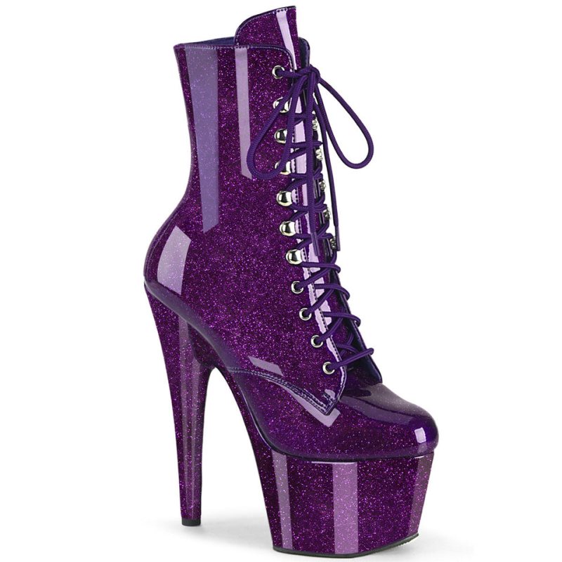 Bottines Pleaser Adore-1020GP Femme Violette | PARIS FRIERGJB