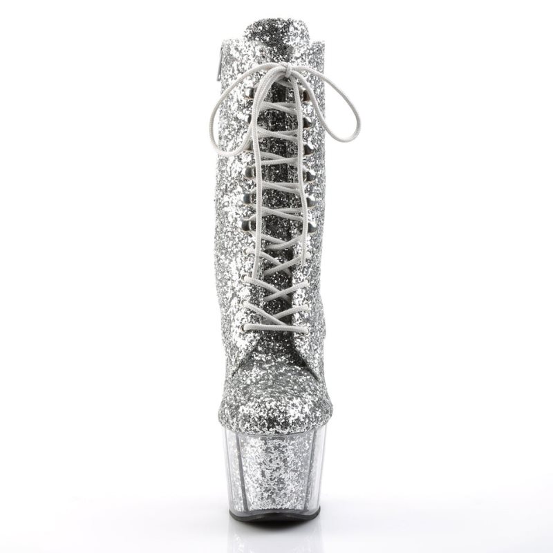 Bottines Pleaser Adore-1020G Femme Argent | PARIS FRWURNGC