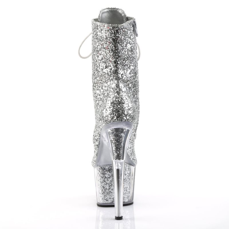 Bottines Pleaser Adore-1020G Femme Argent | PARIS FRWURNGC