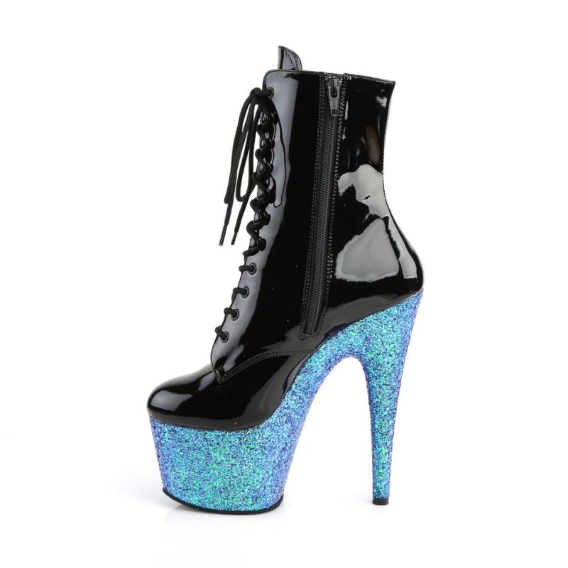 Bottines Pleaser Adore-1020LG Femme Noir Bleu | PARIS FRURMPBX