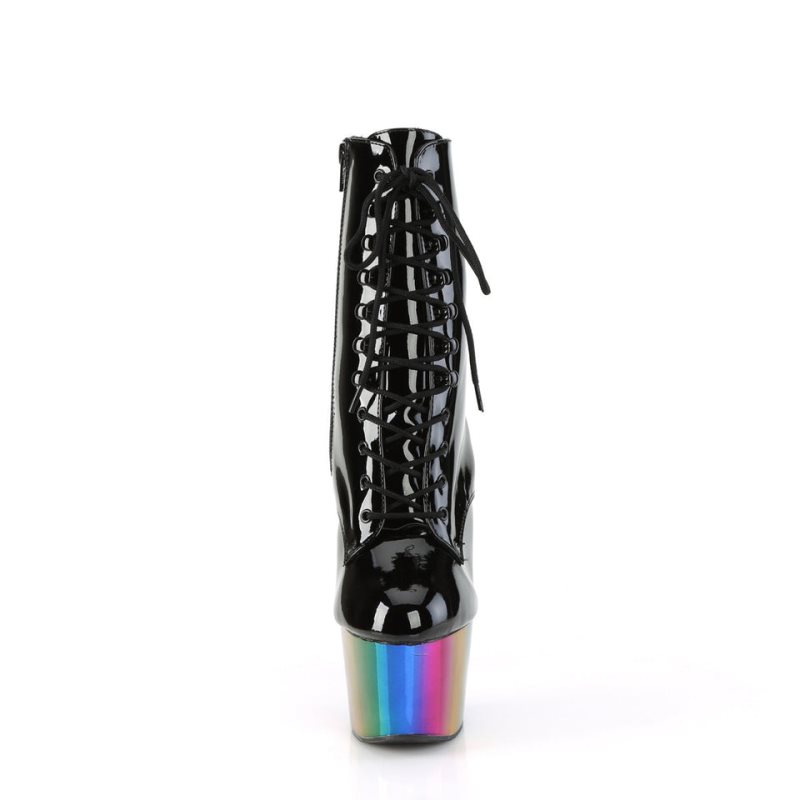 Bottines Pleaser Adore-1020RC Femme Noir Multicolore | FRANCE FRZYJCRX