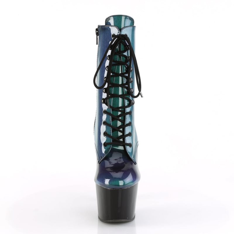 Bottines Pleaser Adore-1020SHG Femme Violette Vert | FRANCE FRCVQYAT