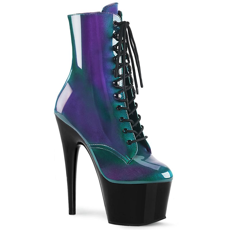 Bottines Pleaser Adore-1020SHG Femme Violette Vert | FRANCE FRCVQYAT