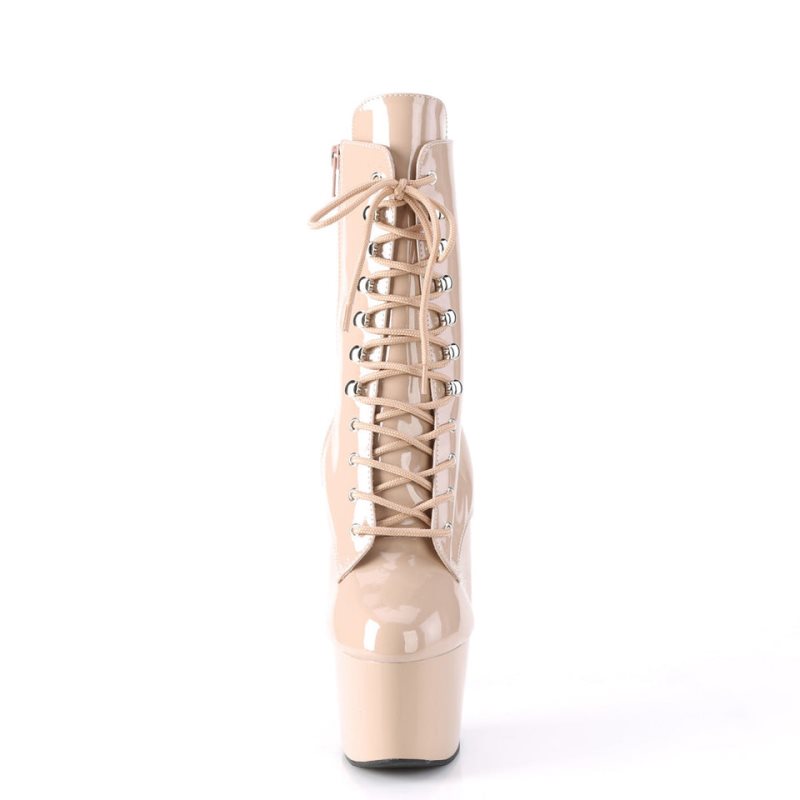 Bottines Pleaser Adore-1020 Femme Beige | FRANCE FRIPYBDJ