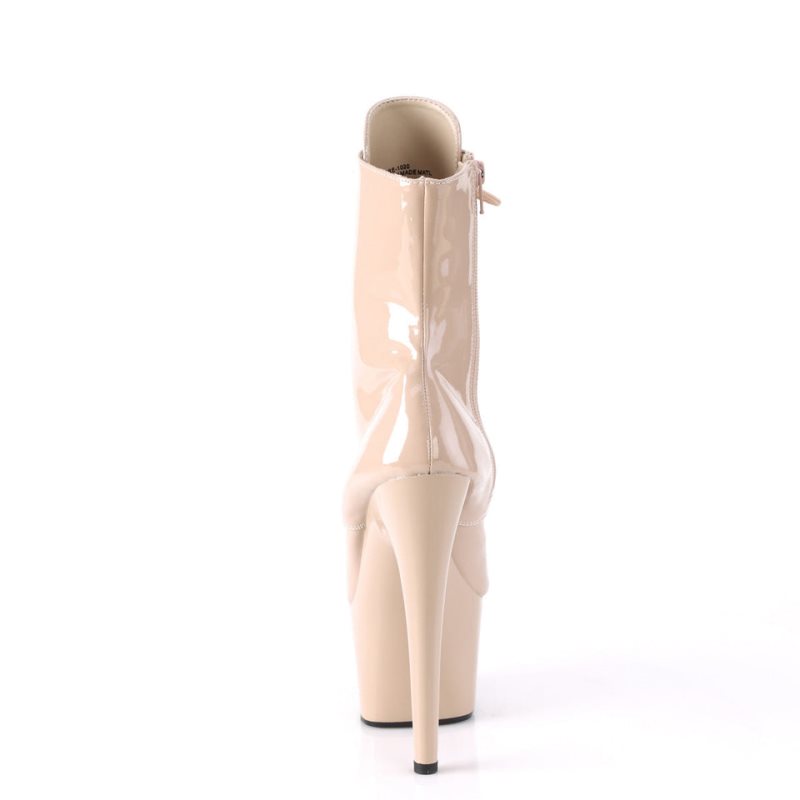 Bottines Pleaser Adore-1020 Femme Beige | FRANCE FRIPYBDJ