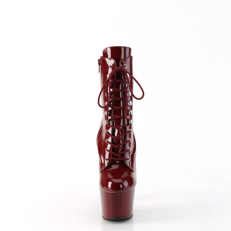 Bottines Pleaser Adore-1020 Femme Bordeaux | PARIS FRWHIVJN