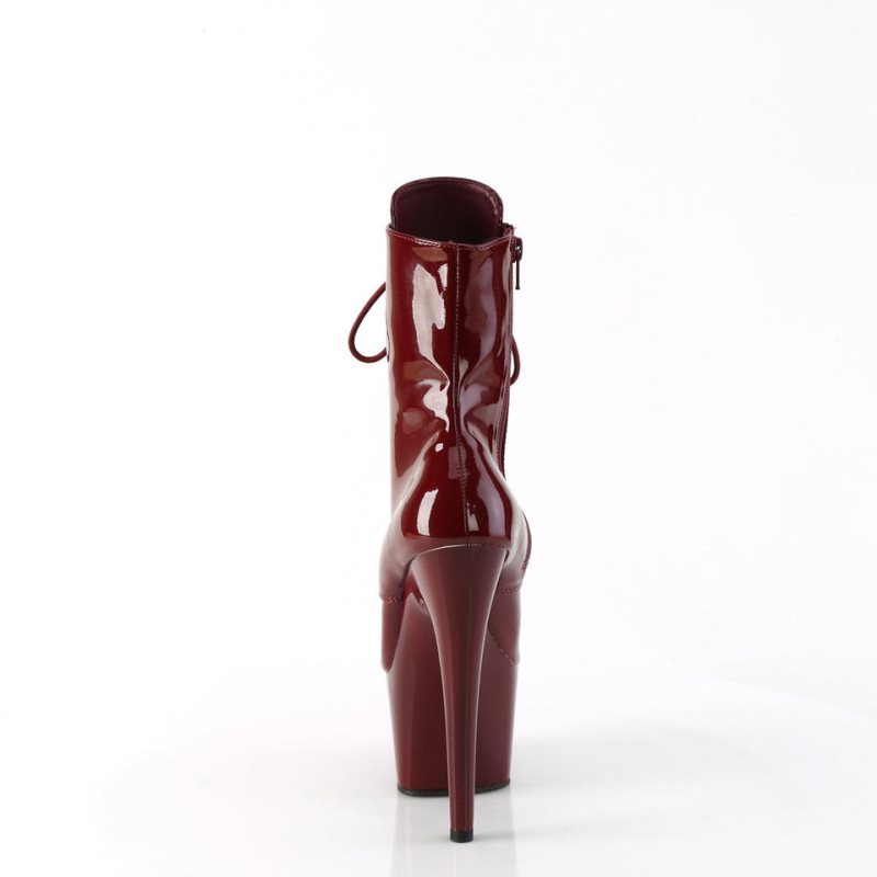 Bottines Pleaser Adore-1020 Femme Bordeaux | PARIS FRWHIVJN