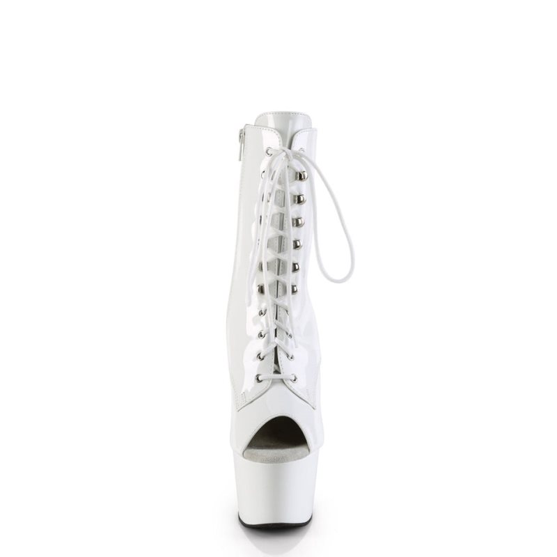 Bottines Pleaser Adore-1021 Femme Blanche | PARIS FRXHBGOM