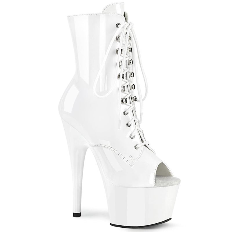 Bottines Pleaser Adore-1021 Femme Blanche | PARIS FRXHBGOM