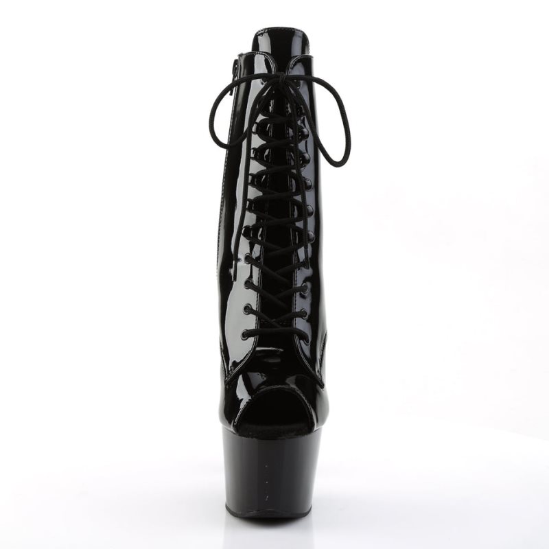 Bottines Pleaser Adore-1021 Femme Noir | FRANCE FRGWJNDL