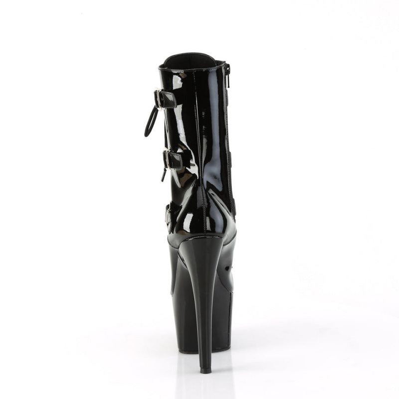 Bottines Pleaser Adore-1043 Femme Noir | FRANCE FRALUKZS