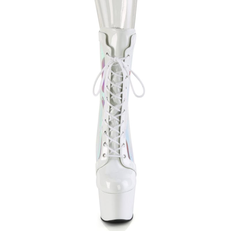 Bottines Pleaser Adore-1047 Femme Blanche | FRANCE FRGINZUW