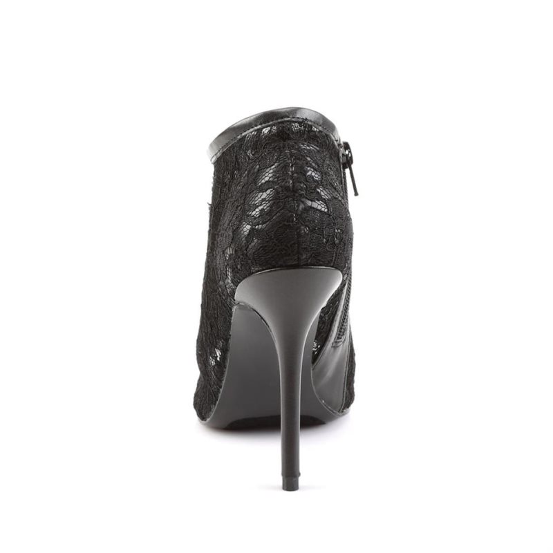 Bottines Pleaser Amuse-56 Femme Noir | PARIS FRDQCBRA