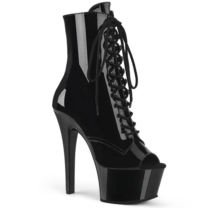 Bottines Pleaser Aspire-1021 Femme Noir | FRANCE FRWSNXJU