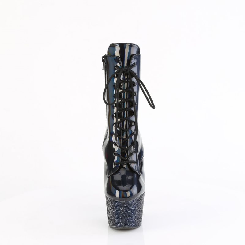 Bottines Pleaser Bejeweled-1020-7 Femme Noir | PARIS FRLEXZBK