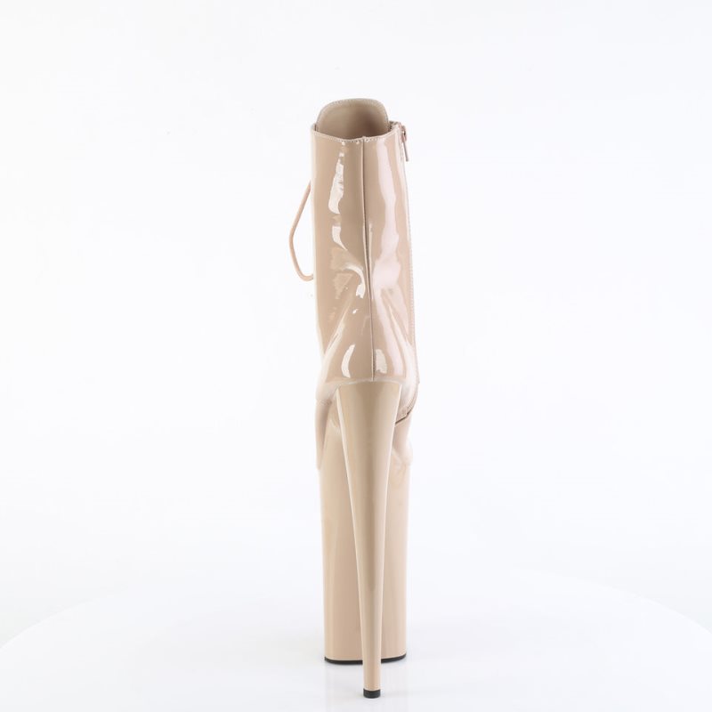 Bottines Pleaser Beyond-1020 Femme Beige | PARIS FRQHDGRP