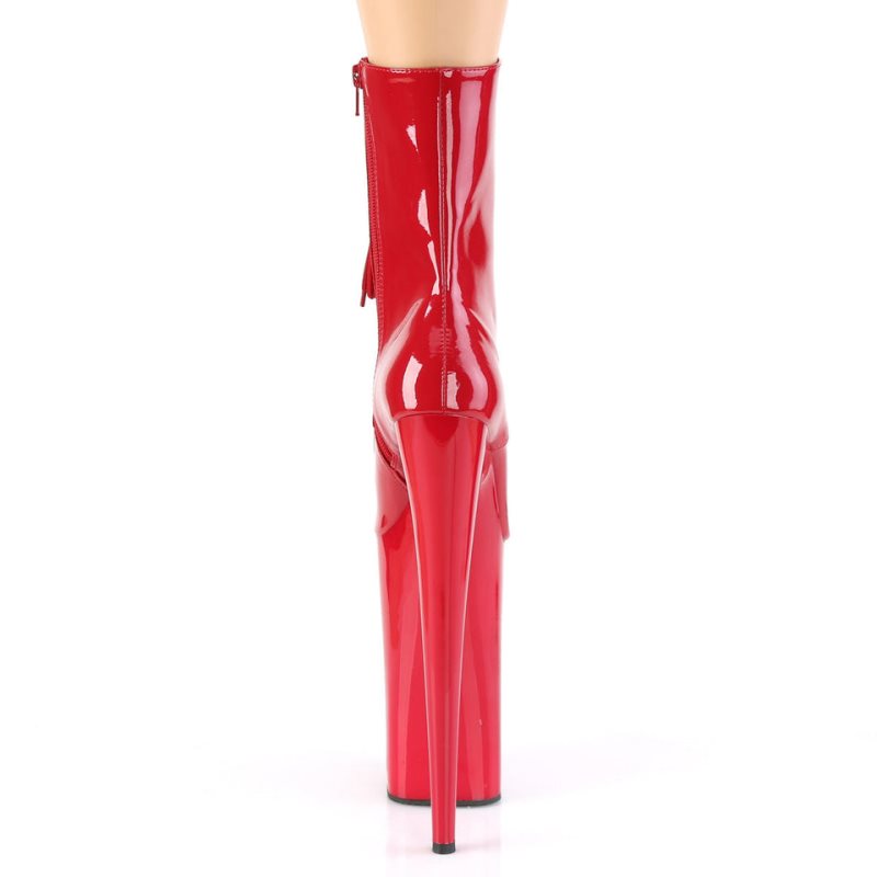 Bottines Pleaser Beyond-1020 Femme Rouge | FRANCE FREJGLHA