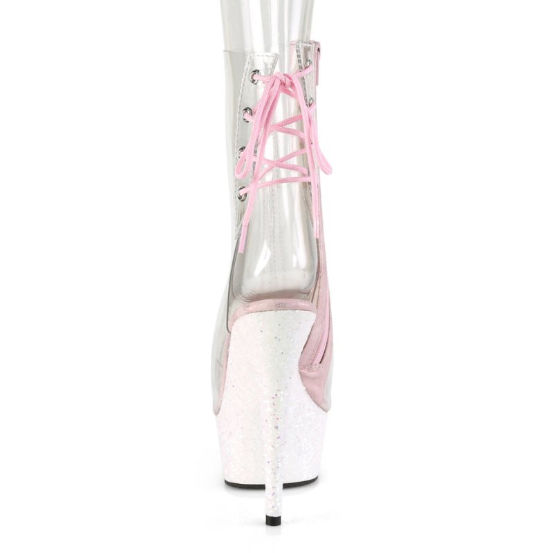 Bottines Pleaser Delight-1018C Femme Clear | PARIS FRRTMCBE