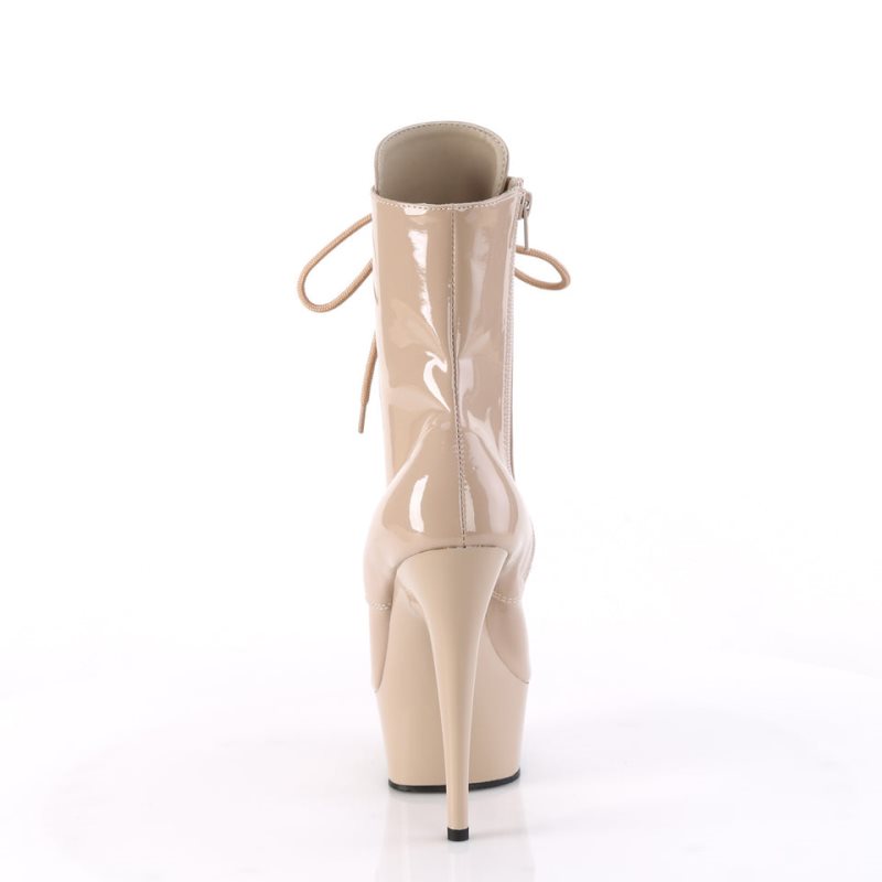 Bottines Pleaser Delight-1020 Femme Beige | PARIS FRWVDMKC