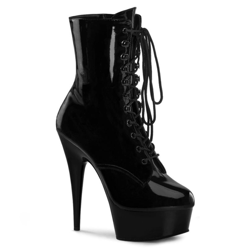 Bottines Pleaser Delight-1020 Femme Noir | FRANCE FRRBJSTD