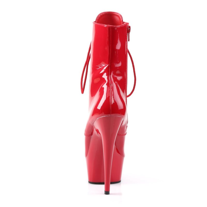 Bottines Pleaser Delight-1020 Femme Rouge | FRANCE FROLZIEB