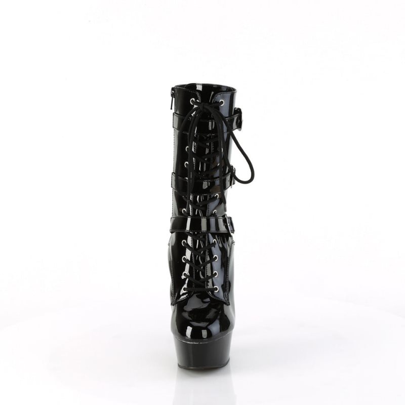 Bottines Pleaser Delight-1043 Femme Noir | PARIS FRLEZVGX