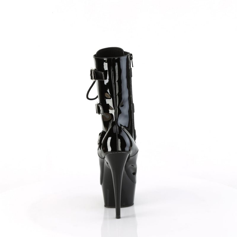 Bottines Pleaser Delight-1043 Femme Noir | PARIS FRLEZVGX