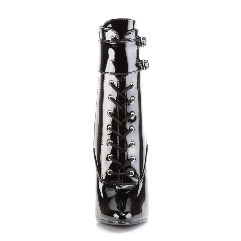 Bottines Pleaser Domina-1023 Femme Noir | PARIS FRYURAEV