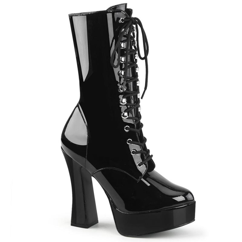 Bottines Pleaser Electra-1020 Femme Noir | FRANCE FRYPLFQH