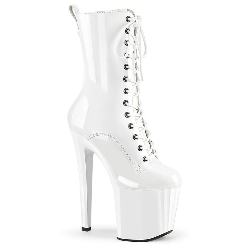 Bottines Pleaser Enchant-1040 Femme Blanche | PARIS FROLVRGU