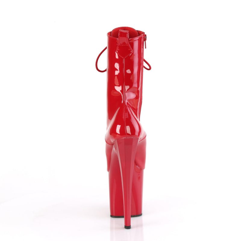 Bottines Pleaser Enchant-1040 Femme Rouge | FRANCE FRANVJKQ