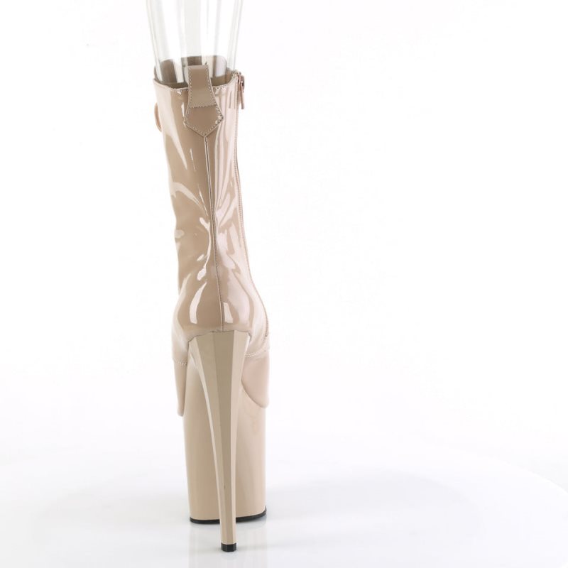 Bottines Pleaser Enchant-1041 Femme Beige | PARIS FRXICGMV