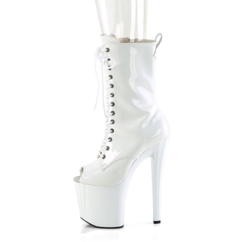 Bottines Pleaser Enchant-1041 Femme Blanche | PARIS FRUCTAFZ