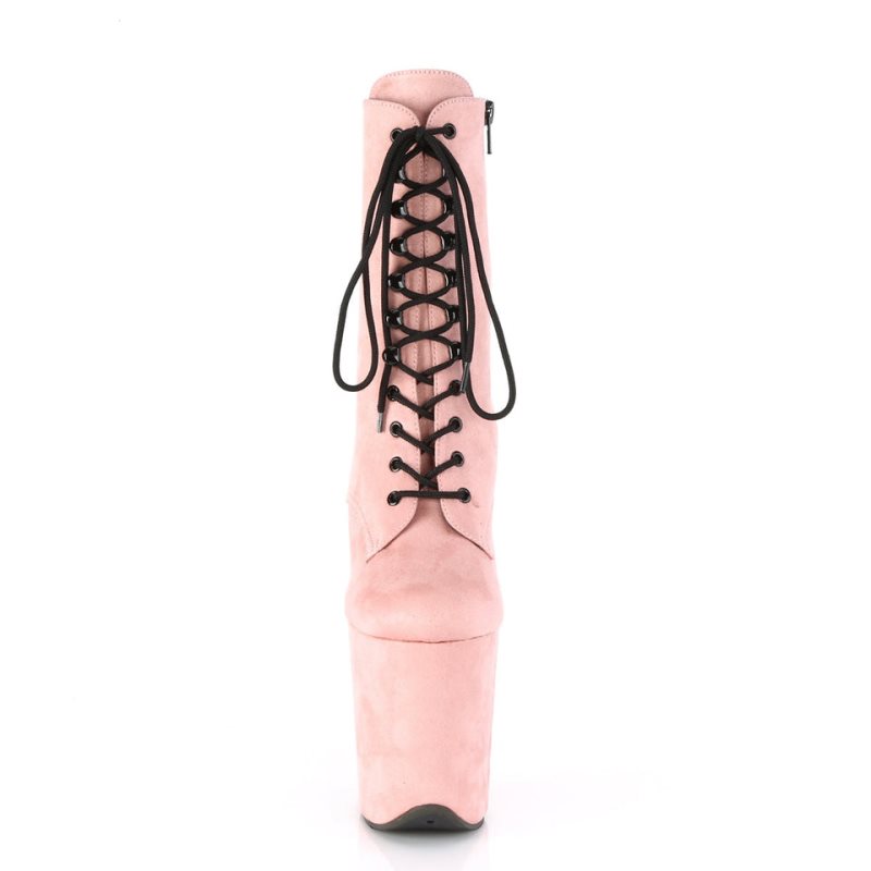 Bottines Pleaser Flamingo-1020FS Femme Rose | FRANCE FRNJXHEA