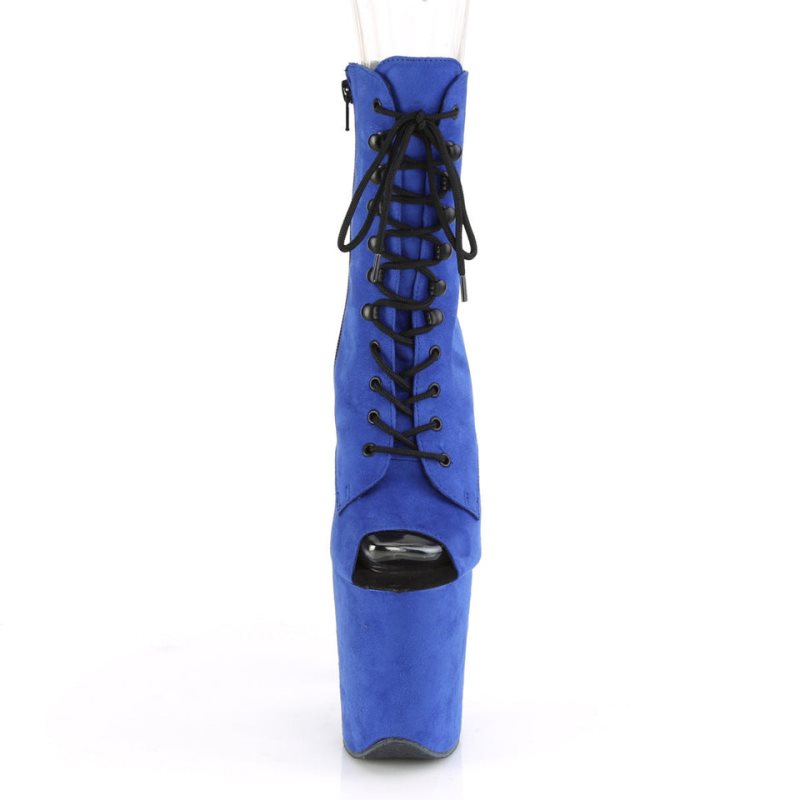 Bottines Pleaser Flamingo-1021FS Femme Bleu | FRANCE FRVSZULK