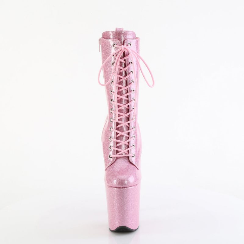 Bottines Pleaser Flamingo-1040GP Femme Rose | PARIS FRKQEALI