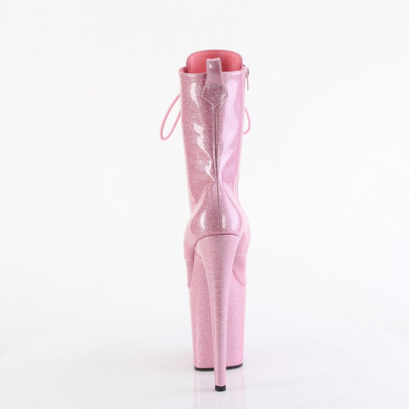 Bottines Pleaser Flamingo-1040GP Femme Rose | PARIS FRKQEALI