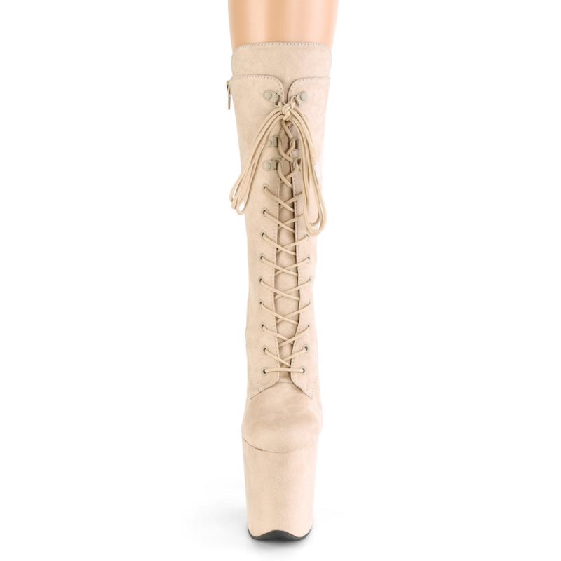 Bottines Pleaser Flamingo-1050FS Femme Beige | PARIS FRXURIAF