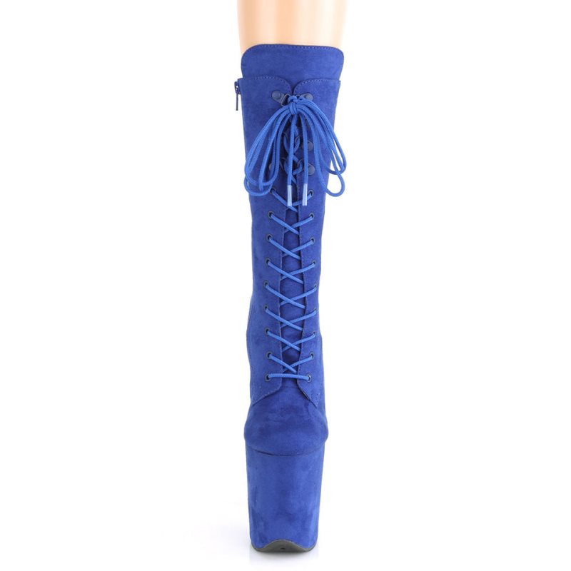 Bottines Pleaser Flamingo-1050FS Femme Bleu | PARIS FRTGYEVX