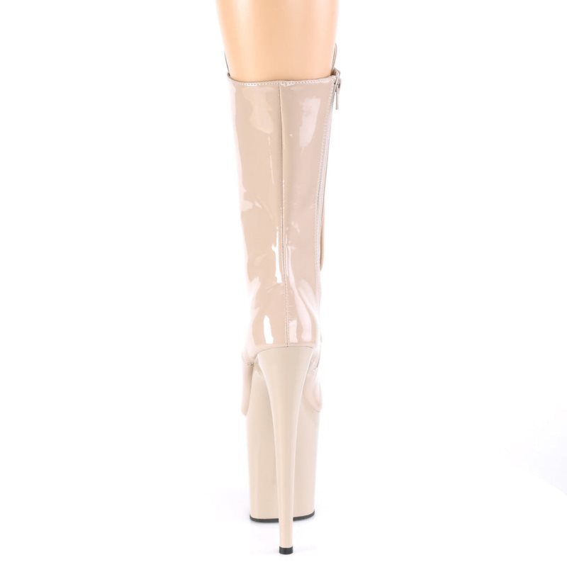 Bottines Pleaser Flamingo-1050 Femme Beige | FRANCE FRTDZFPH