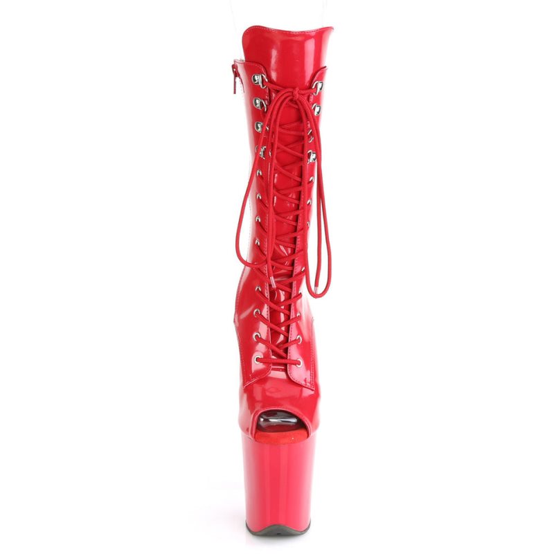 Bottines Pleaser Flamingo-1051 Femme Rouge | PARIS FRAYCLWE