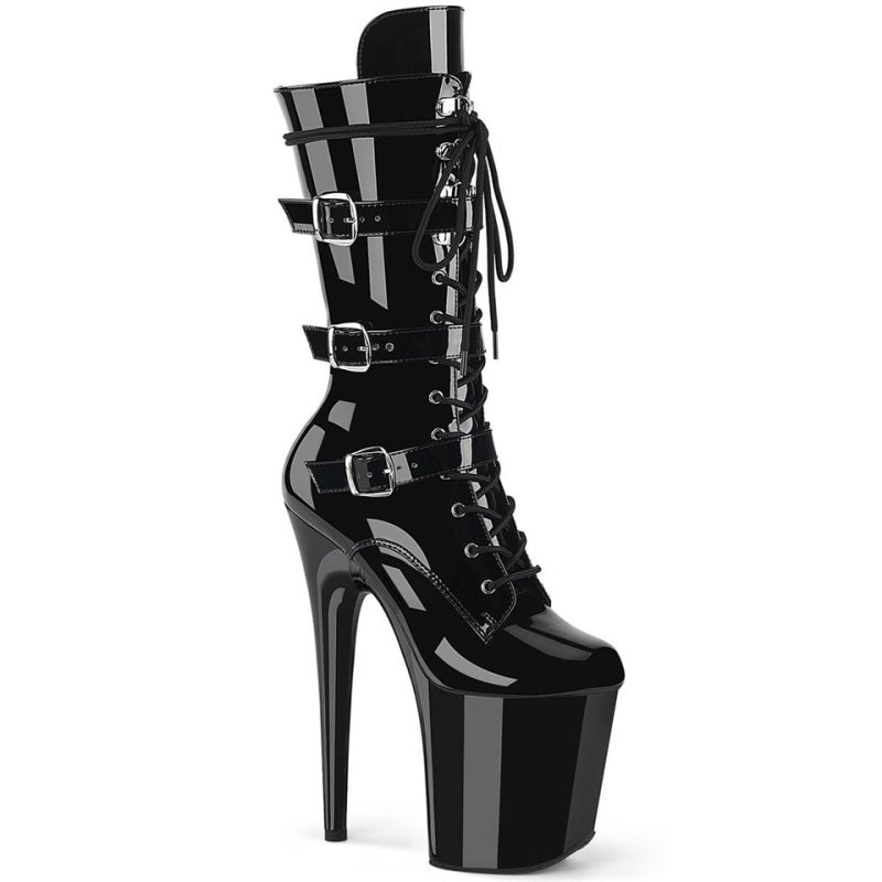 Bottines Pleaser Flamingo-1053 Femme Noir | PARIS FRDGVZLQ